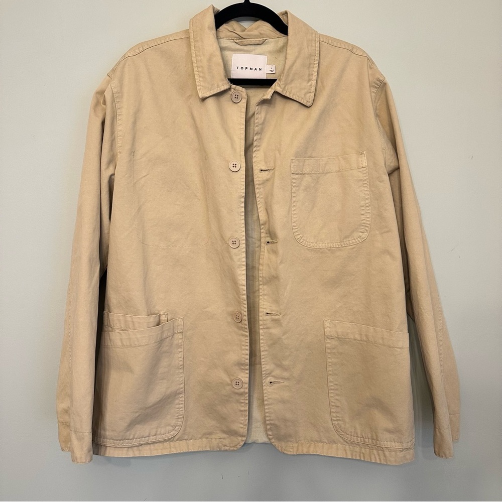 Topman Tan Casual Jacket